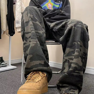 Aidase Camouflage Men's Cargo Pants Man Clothes Trousers Male Menswear Work Wear High Quality Brand Baggy 2024 aidase-shop